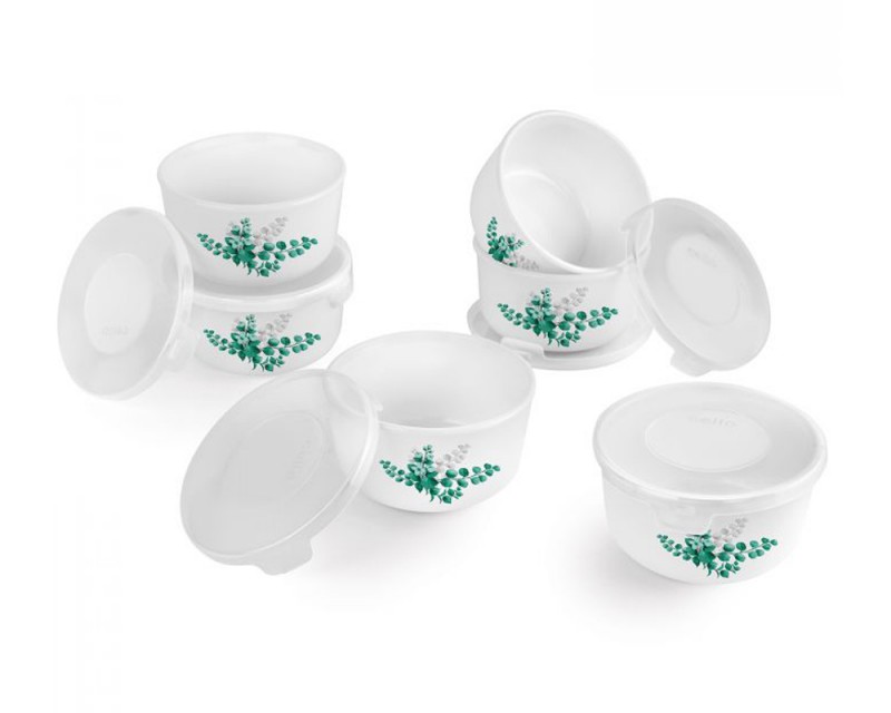 Imperial Thali Set Aqua Leaves