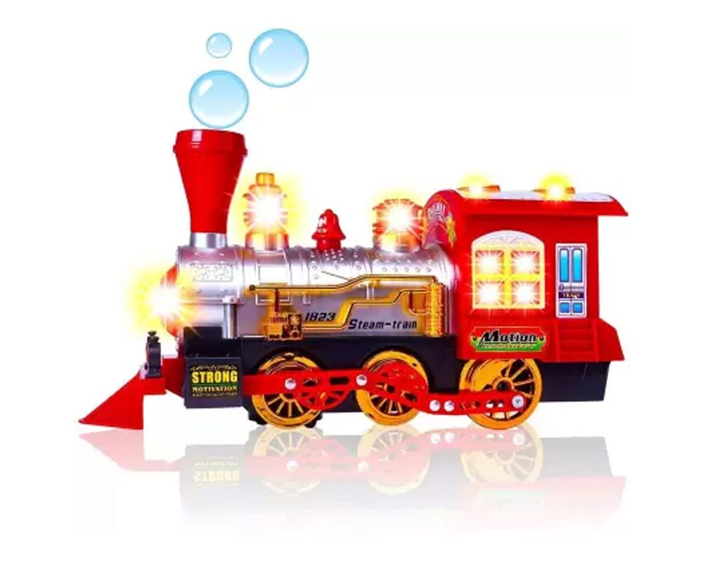 Bubble Blowing Toy Train
