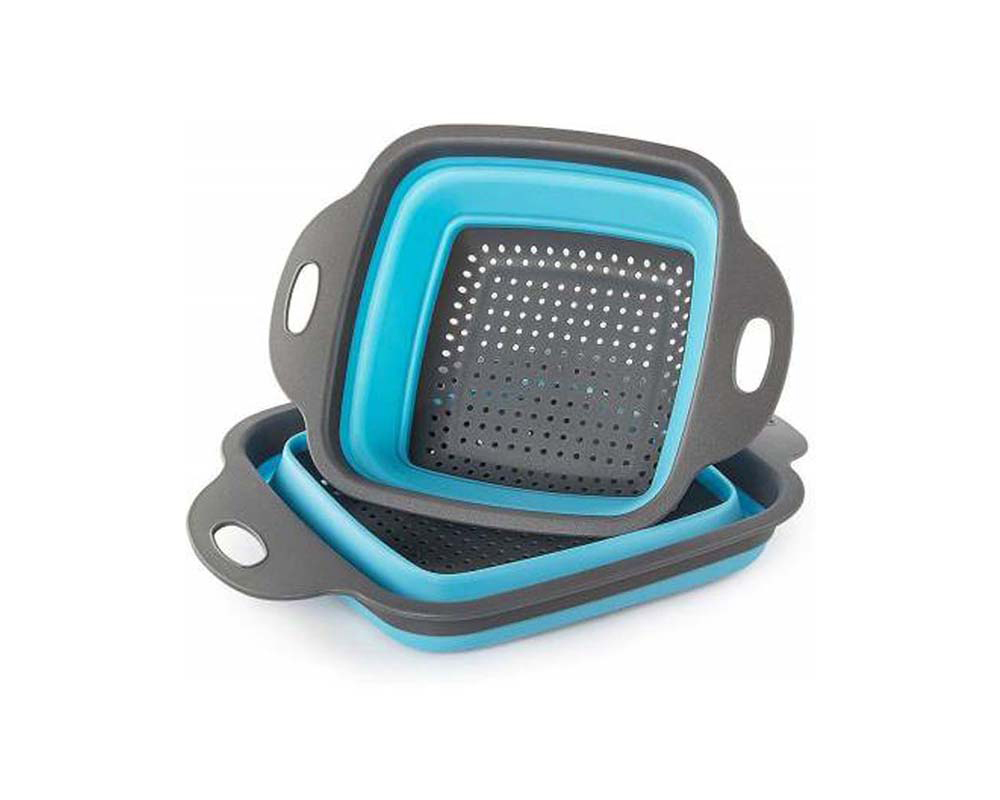 Silicone Fruit & Vegetable Basket  (Multicolor)