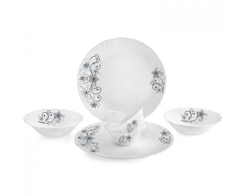 Camber Black Dinner Set