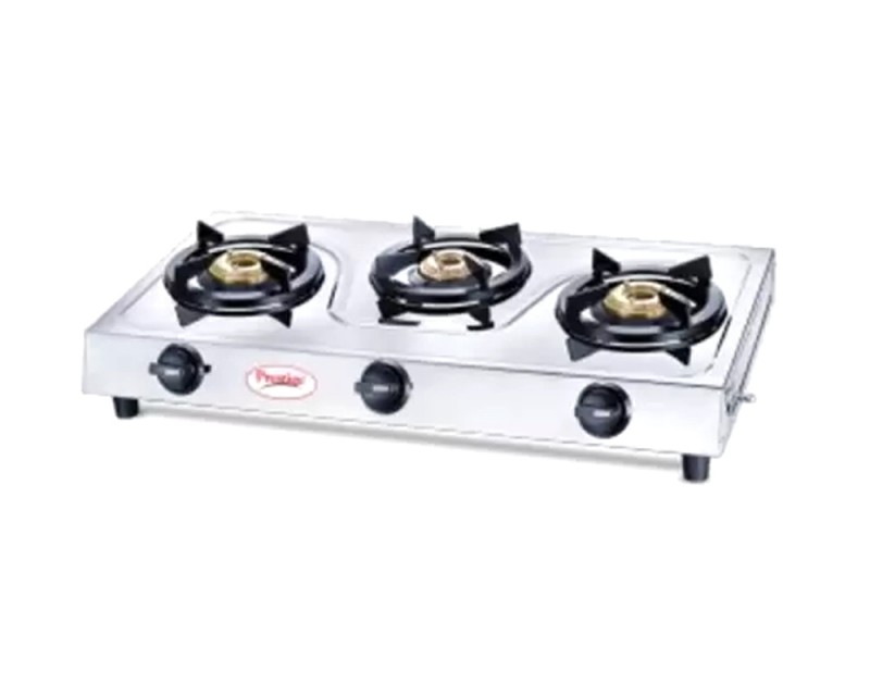Prestige Gas Stove 40212 Stainless Steel