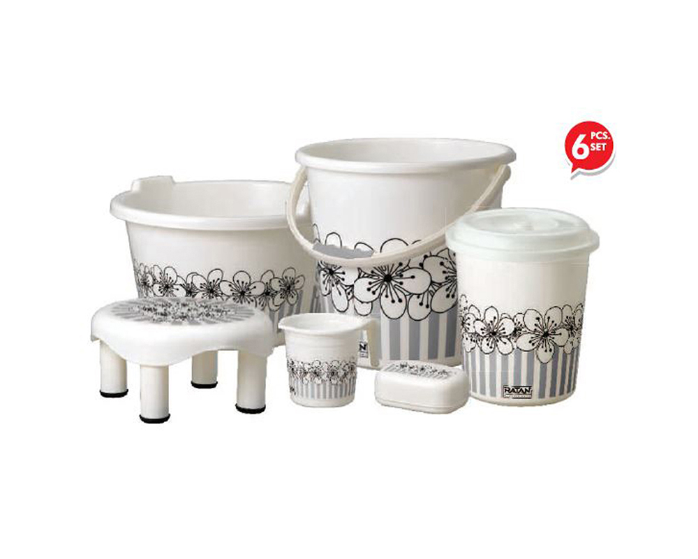 Ratan Blossom Bath Set