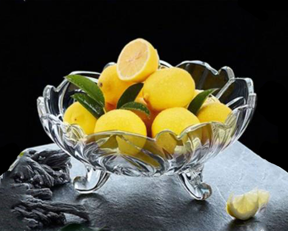 Glass Fruit Bowl For Serving