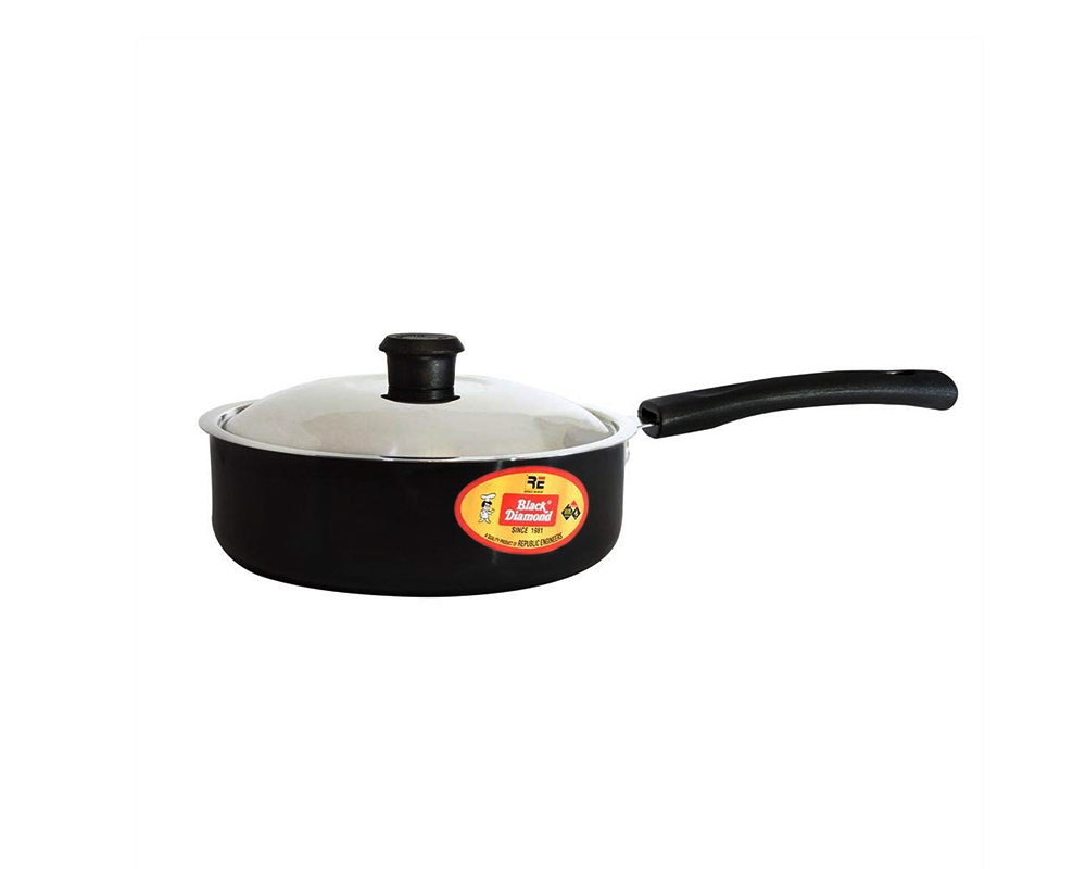 Black Diamond Fry Pan with Lid