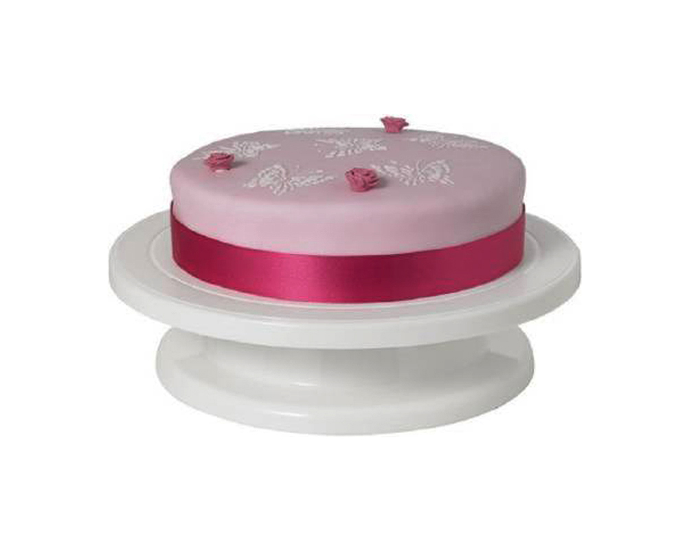 Revolving Cake Decorating Stand