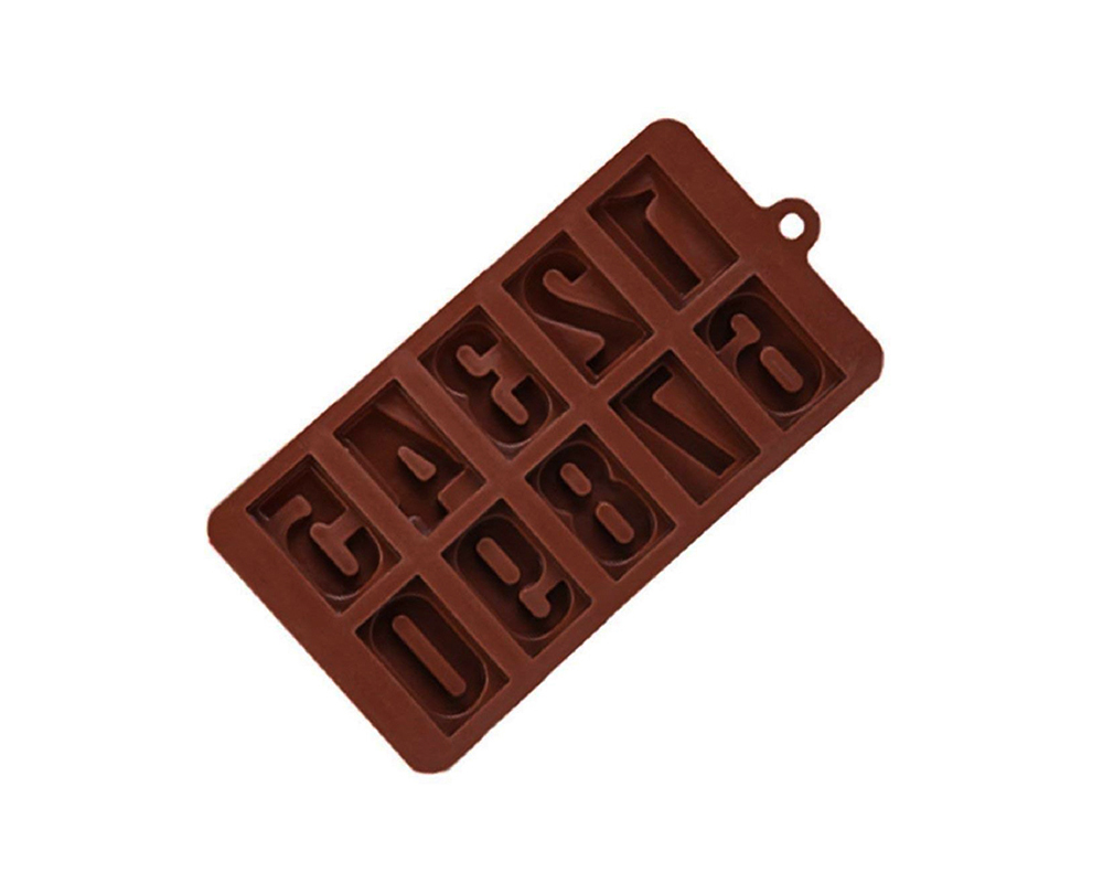 Silicone Mould Numbers Cake Decor Fondant Candle